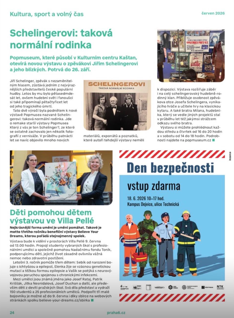 ČLÁNEK ROZCESTNÍK PRAHA 6